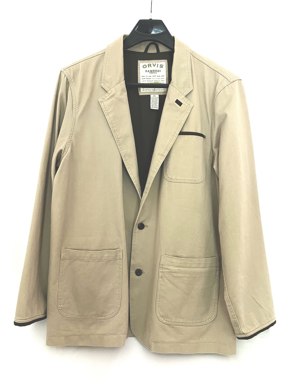 NWOT Orvis Men’s Vintage Zambezi Twill Safari Jacket 48L